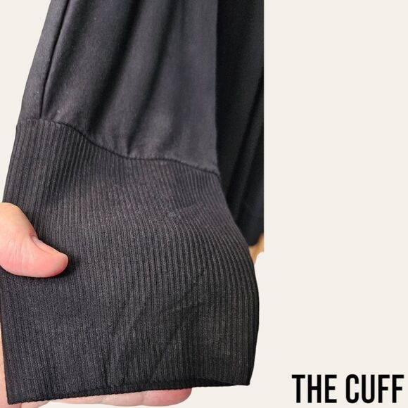 TORRID Slub Black Open Front Sweater Cardigan 1X - Picture 8 of 17